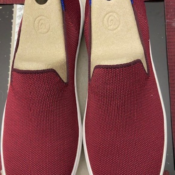Rothy’s Slip On Low Top Sneakers in Garnet – Size 9 - Picture 6 of 7